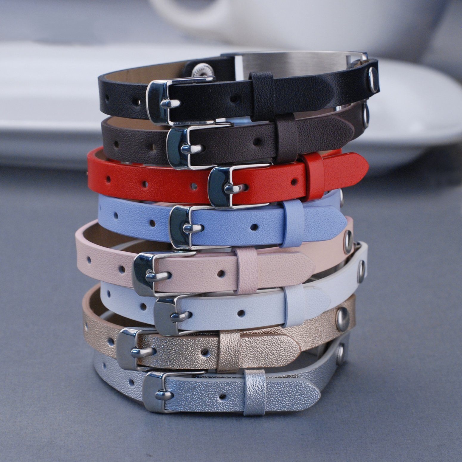 Wraparound Double Layer metallic leather Bracelets - Lots of Designs! | Wow  Jewellery Online